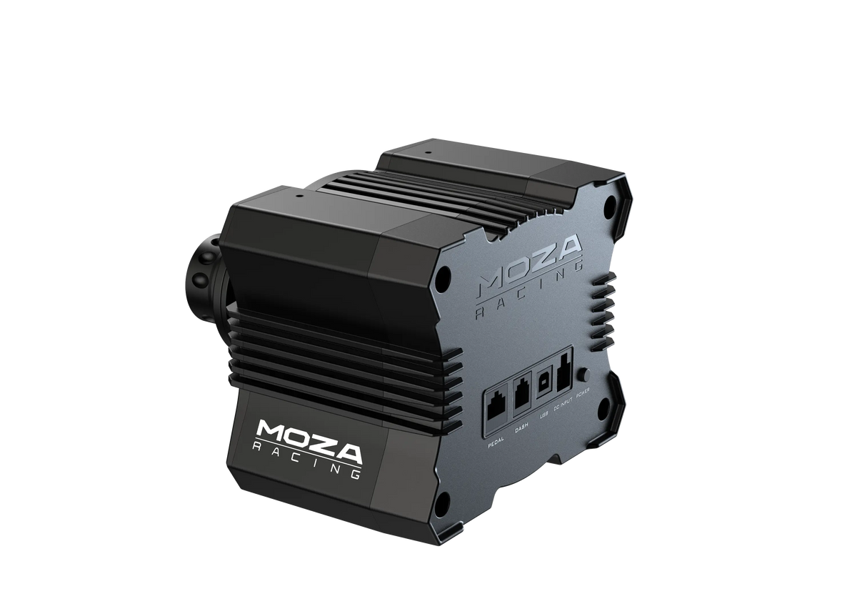 Mozra R5 Rig MOZA R5 Direct Drive Wheel Base Bundle – EG Evolved Simulator Rigs