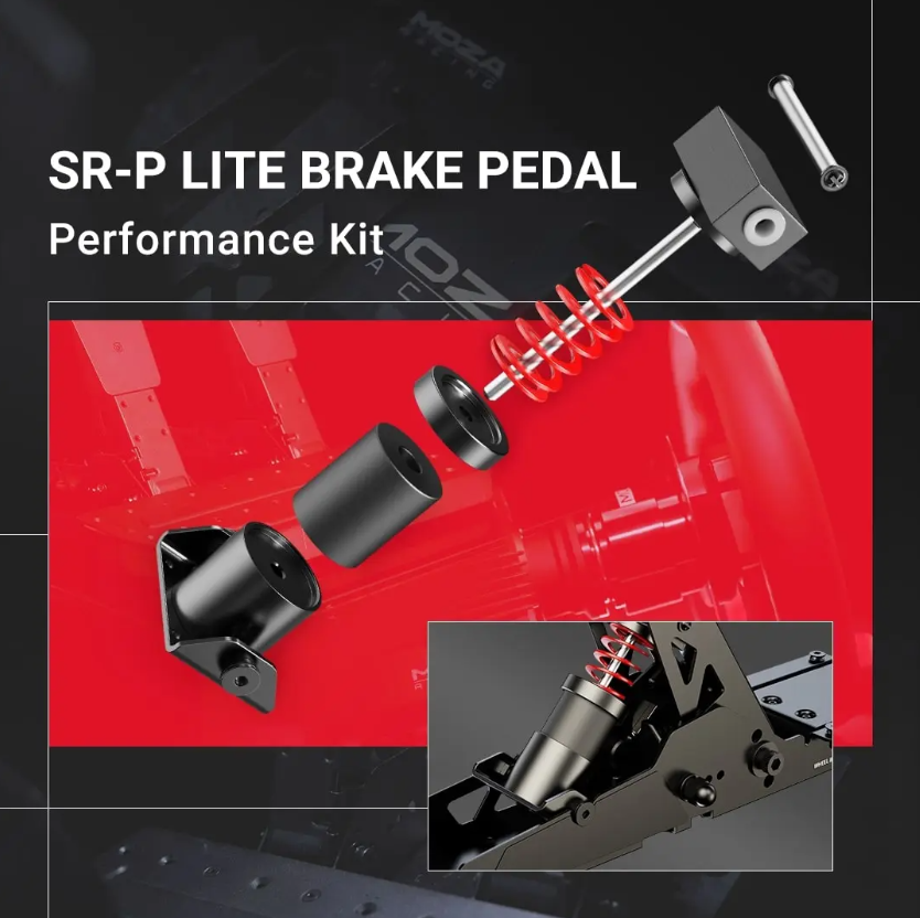 MOZA SR-P Lite Brake Pedal Performance Kit (R5 Bundle)